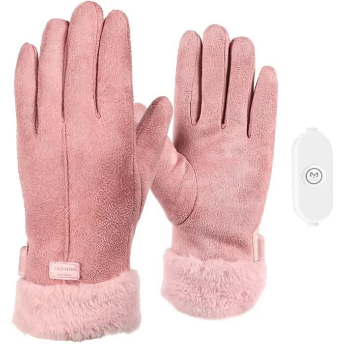15€ sur Gants chauffants unisexes chauffe-mains de gants chauds pour la  randonnée en camping plein air d'hiver - multicolore - Chaufferette - Achat  & prix
