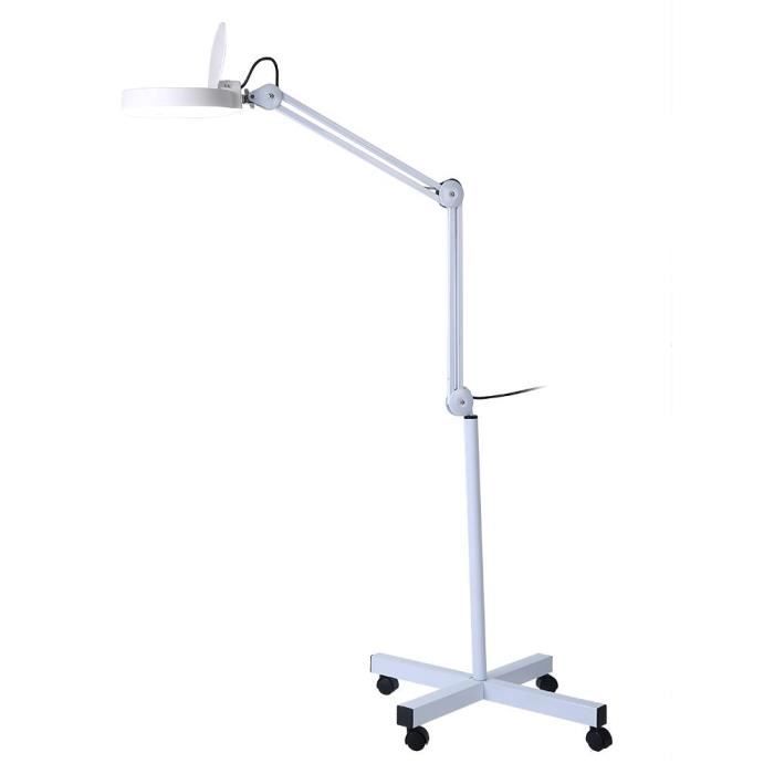 SOULONG 5 X Lampe Loupe Grossissante LED sur Pied 220240V Loupe