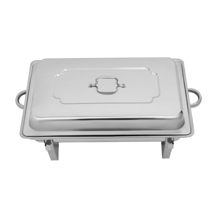 9L Chauffage des Aliments Chauffe-Plat en Acier Inoxydable Buffets Chauffants Idéal pour Buffets Hôtel Restaurants en Libre-Service