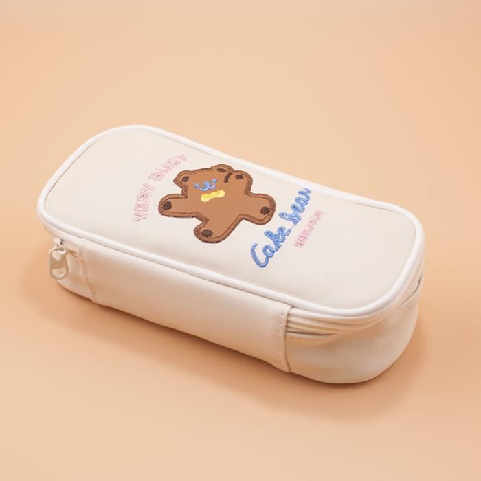 Trousse à Crayons Kawaii Capybara | Mini Sac à Dos | Grande Capacité, 6 Compartiments