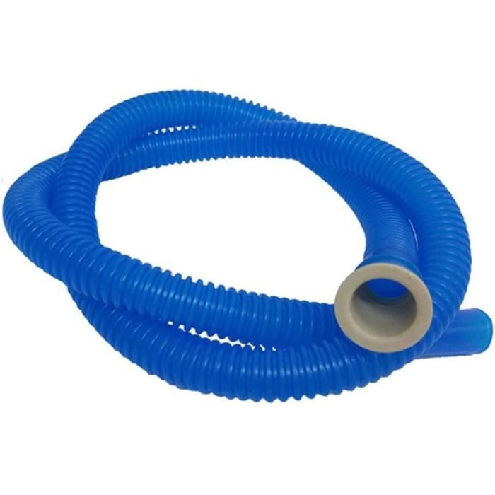 Tuyau De Vidange Blanc Pour Climatiseur Et Lave-linge - TPE Flexible - Longueurs De 1 à 10 M - Avec Pince Et Connecteur