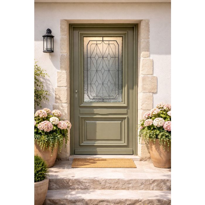 Porte D Entre Vert Olive