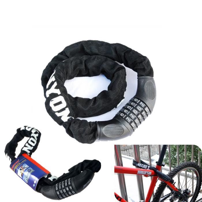 Serrure chaîne avec 2 clés vol de vélos chaud de vente