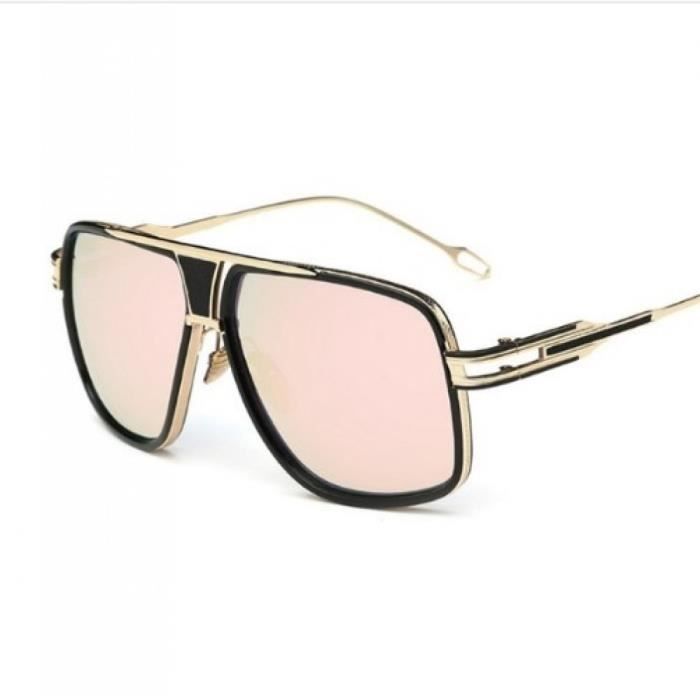 Lunette de soleil homme rose clearance