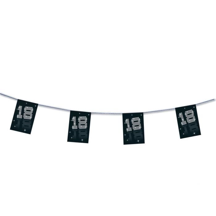 Lot De 6 Guirlande Papier Vip 18 Ans 4 M Taille Unique Decoration Et Accessoires De Fete Animation Festive Anniversaire Cdiscount Maison