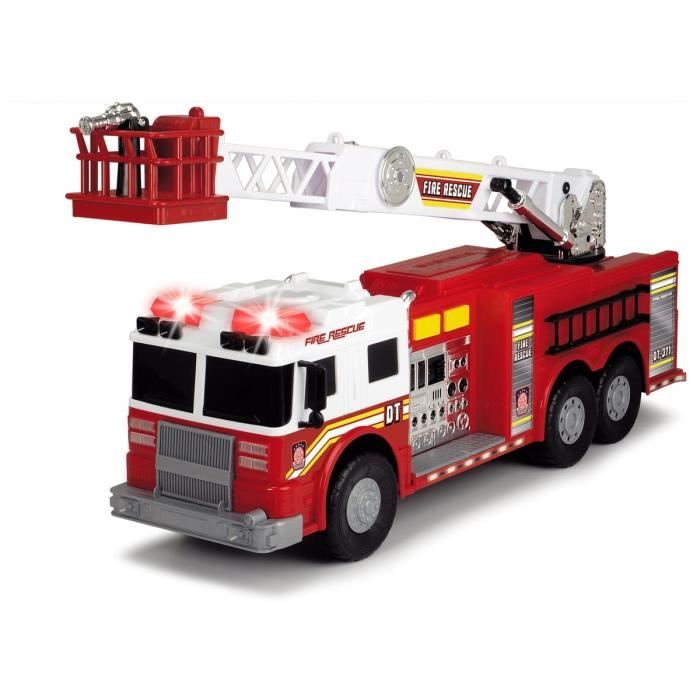 Camion de pompier jouet sonore clearance