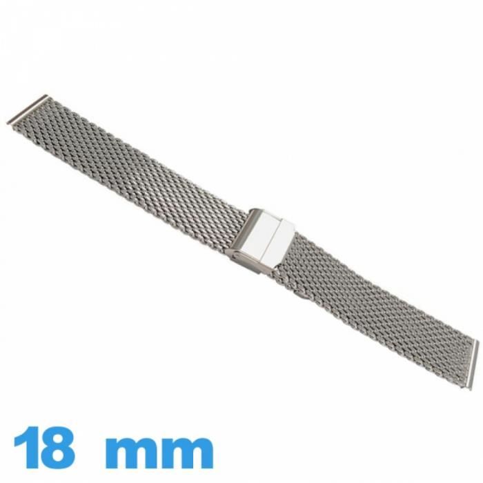 Montre Acier Inoxydable Femme Bracelet Montre Maille Milanaise