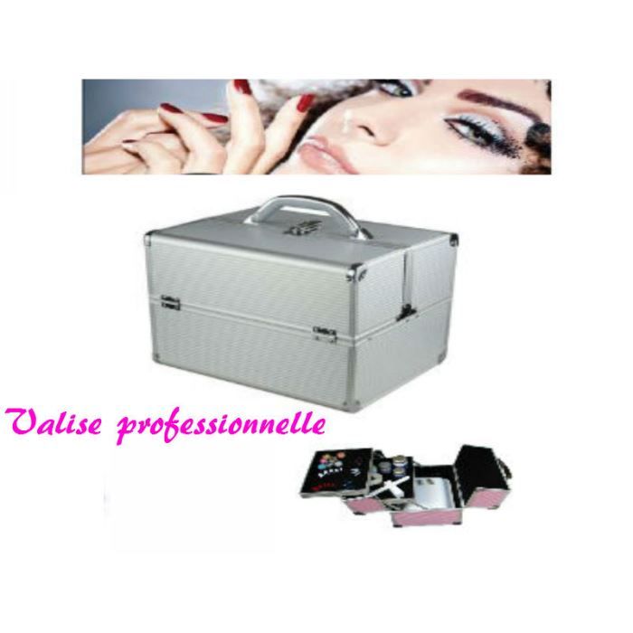 Valise Manucure Mallette Lampe Trolley Ongles Pro Achat Vente