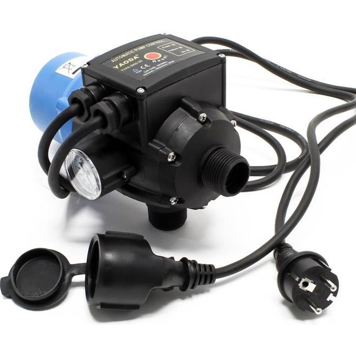 Pressostat Câble Commande Pompe Eau domestique Manostat Régulateur de pression SKD-2D - 51247