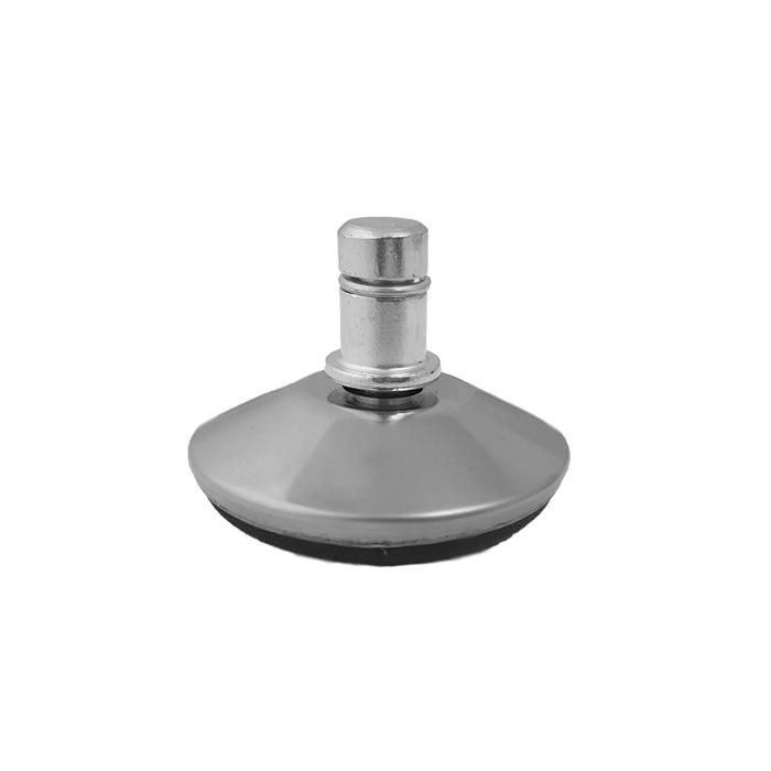 Patins glisseurs pour fauteuil de bureau - Aluminium - 5 pièces