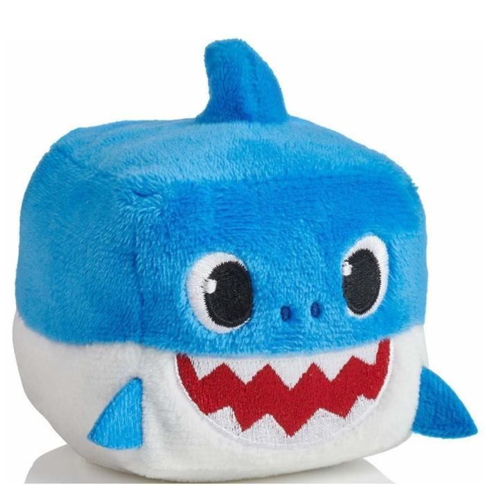 Baby Shark - Marionnette Chantante Interactive - Bouge La Bouche Et La Chanson S'Adapte - 17 Cm - 3 Modèles : Baby, Mommy, Daddy Shark - Dès 3 Ans