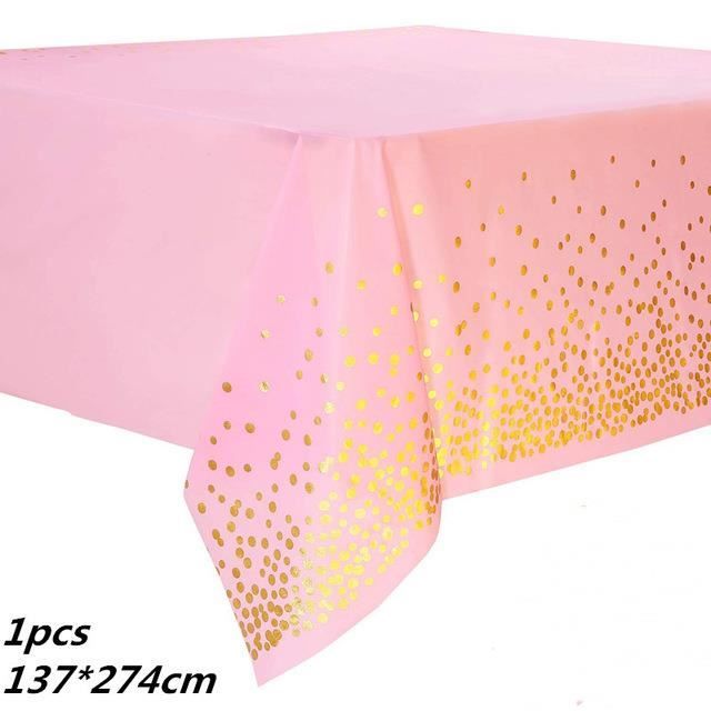 Decoration De Fete D Anniversaire Or Rose 137x274cm Nappe Pour Enfants Nappe Jetable Diner Pique Nique Utilisation Cdiscount Maison Decoration De Fete D Anniversaire Or Rose 137x274cm Nappe Pour Enfants Nappe Jetable Diner Pique Nique Utilisation Cdiscount Maison