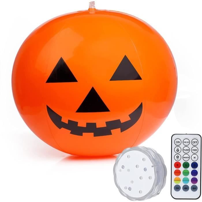 Halloween Gonflable Citrouille Décor,Citrouille Gonflable Led,Lanterne De Citrouille  Gonflable,Décoration Led Gonflable Pour H[116] - Cdiscount Maison