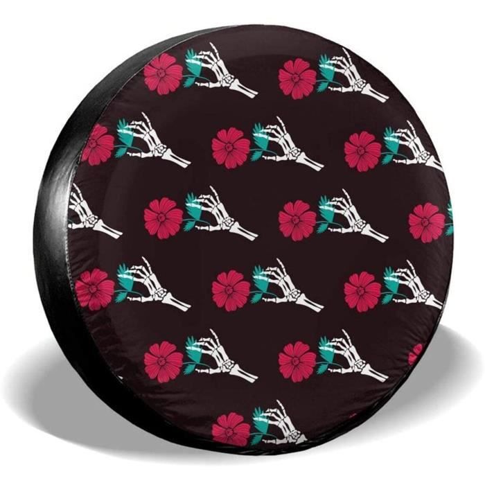 Housse De Roue De Secours Personnalisable - Imperméable Anti-poussière - Tailles 14 à 17 Pouces - Avec Photo, Texte Ou Logo