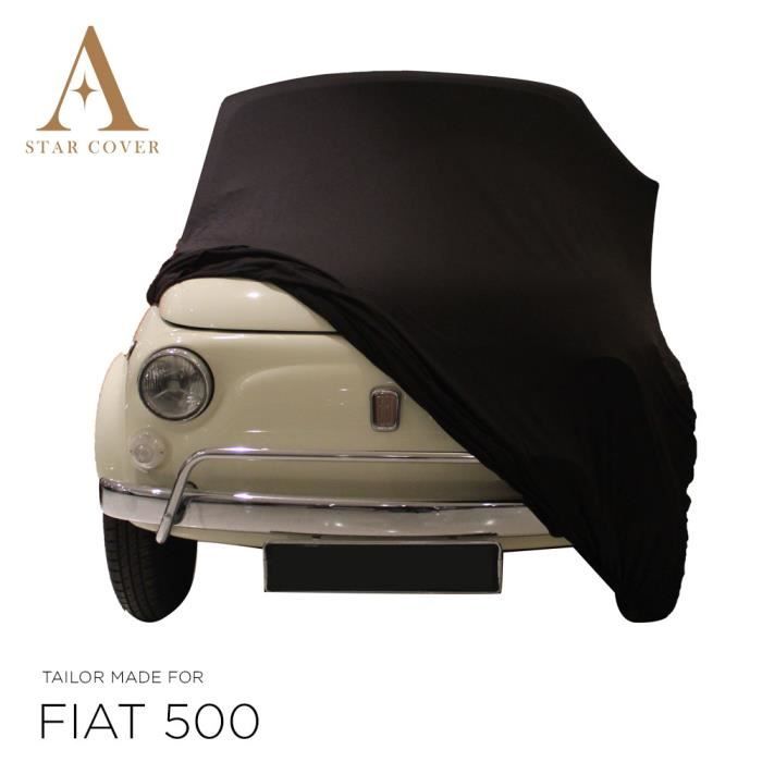 Color : Silver, Size : 500 Bache Voiture Housse Voiture Compatible avec Fiat 500 500C 500E 500L500X Uno Anti-gr/êle Imperm/éable Toutes Saisons Protection Voiture