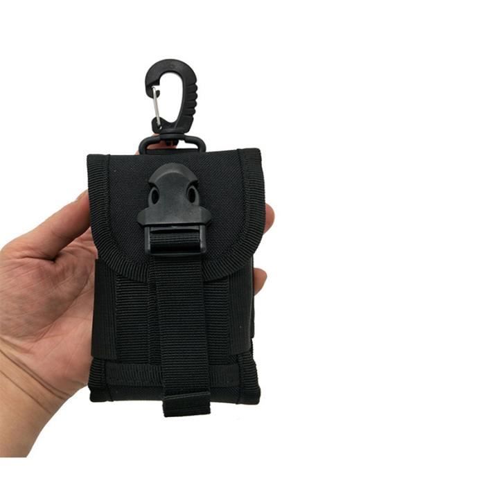 Pochette Radio Tactique Wosport MOLLE - Pour Talkie-walkie Baofeng, PRC163