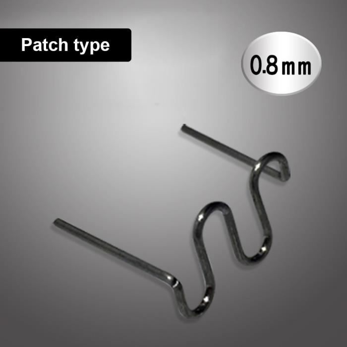 600 Agrafes Chaudes Pour Soudage Plastique – Réparation Pare-chocs Voiture – Acier Inox – Kit Complet Avec Boîte