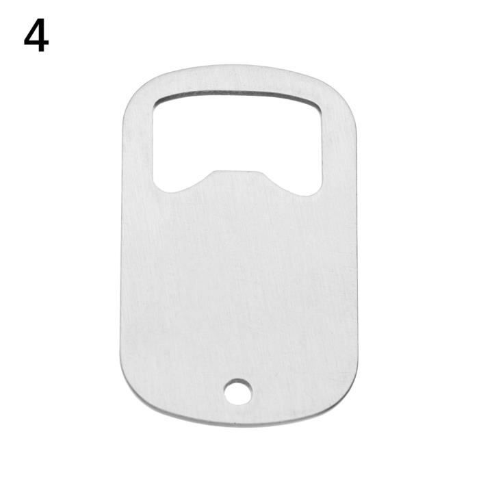 Ouvre-bouteilles Cobee - 2 Pièces En Acier Inoxydable Pour Bières Et Sodas - Design Plat Et Portable