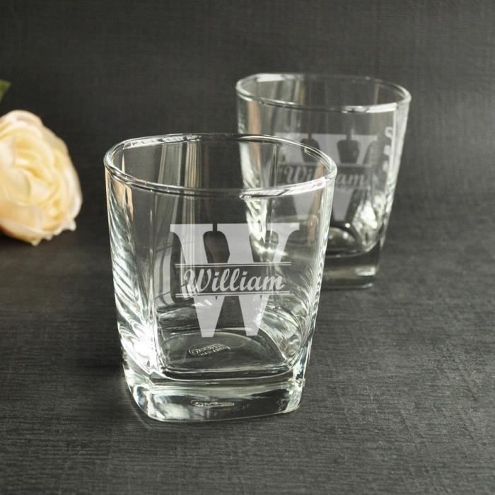 Carafe à Whisky Personnalisée 700ml - Verre épais - Gravure Laser Incluse - Cadeau Mariage - 4