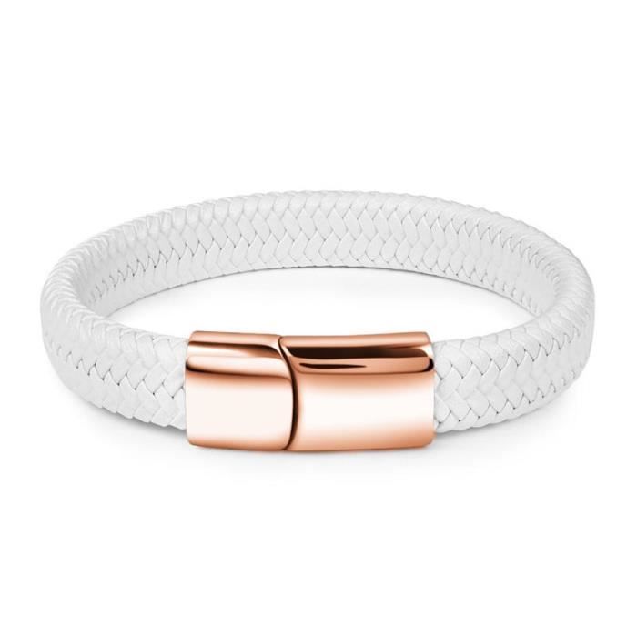 Paire De Joncs Or Tressé 18 Carats – Bracelets Rigides, Longueur 20,5 Cm