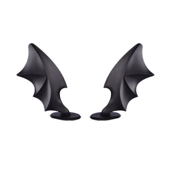 2 Cornes De Casque Moto Avec Ventouse - Décoration Fun Et Colorée - Universelle