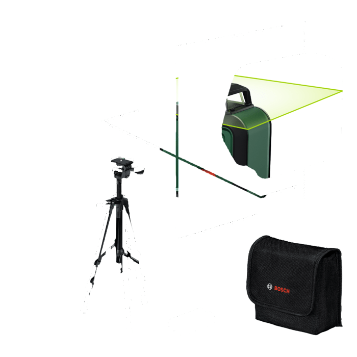 Niveau laser à lignes vertes autonivelant PLL à 360° 1G bosch - vue 2