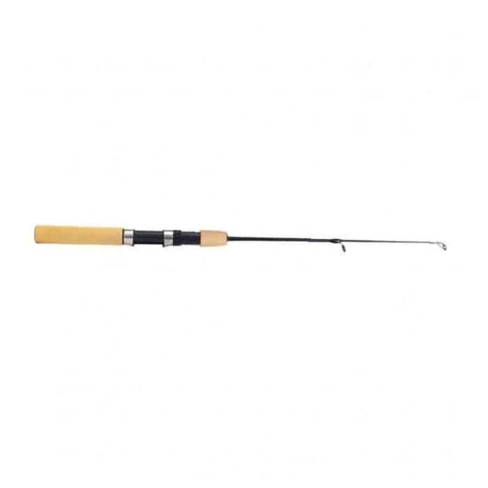 Mini Canne à Pêche Sur Glace Télescopique 60cm Carbone - Outil De Pêche Hiver Portable