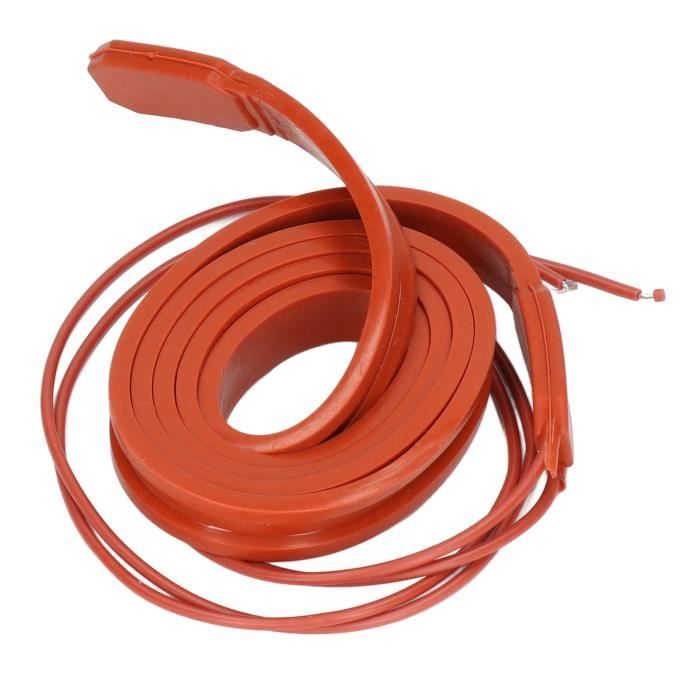 HomeVortex Bande Chauffante Silicone 1m 150W 12V – Dégivrage Pare-Brise & Essuie-Glaces Rapide Et Flexible