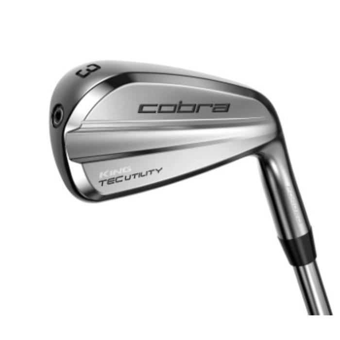 Série de Fers droitier Cobra King Tec 2023 - noir/argenté - Taille 4
