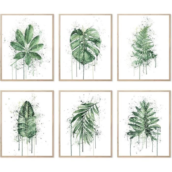 AEHIE Set Di 4 Poster Da Parete Bohémien – 20,3x25,4 Cm, Stampe Senza Cornice, Decorazione Per Soggiorno, Camera Da Letto