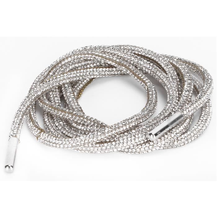 Lacet de Ceinture FDIT Accessoires Bijoux Personnalisee Blanc Femme Cdiscount Chaussures