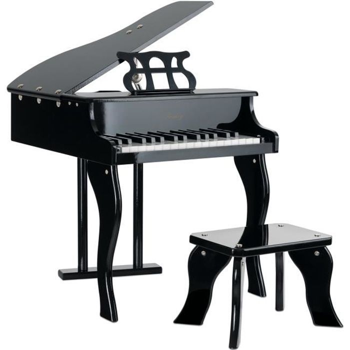 mini-clavier - funkey - mgp-30 mini jouet piano à queue noir
