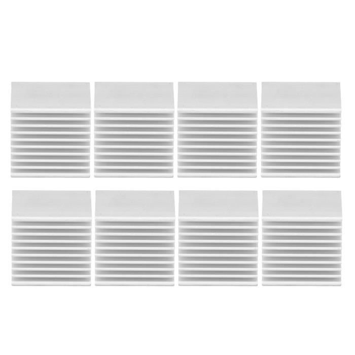 Radiateur Dissipateur Thermique Anodisé Noir 38,1x35x12,7mm