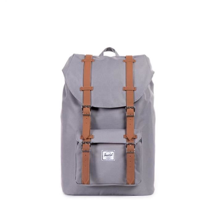 Sac à dos Little America Mid Vol - Herschel Gris - Cdiscount Bagagerie -  Maroquinerie