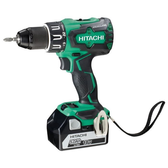 Perceuse Visseuse A Percussion Hitachi 18v 5 0ah 2 Batteries Chargeur En Coffret Dv18dbslwj Achat Vente Perceuse Perceuse Visseuse A Cdiscount