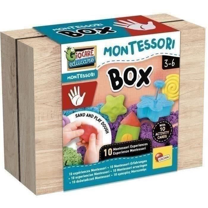 Liscianigiochi Montessori Baby Box Play Family-Jeu Educatif Pour Enfants à Partir De 2 Ans-92727, 92727, Non Applicable