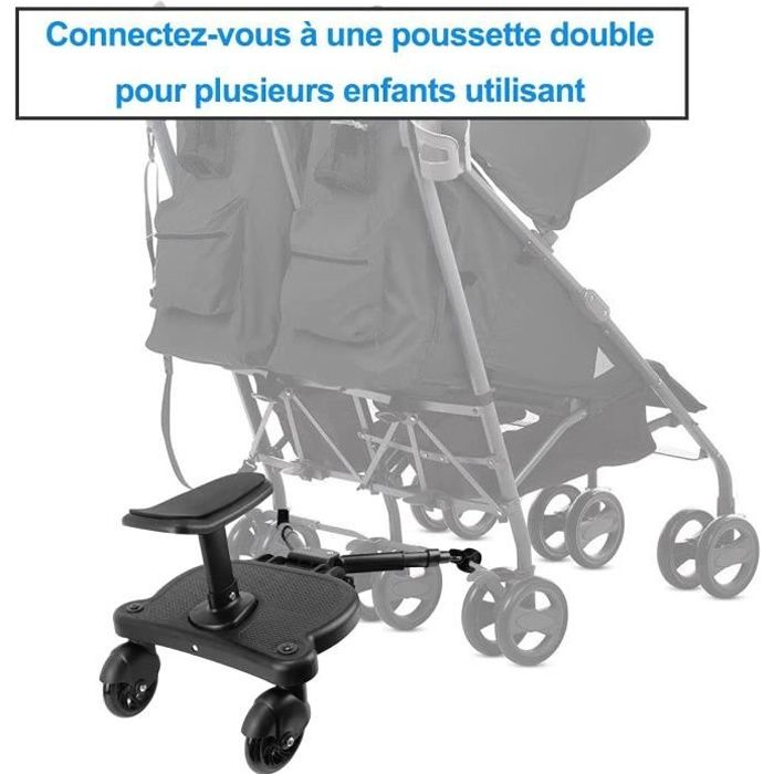 Cdiscount marche pied poussette sales