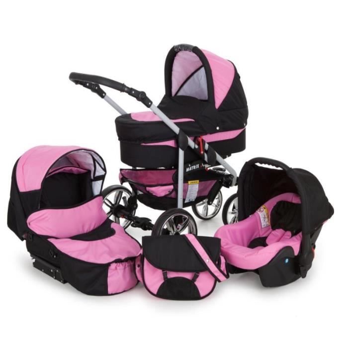 Poussette matrix rose store