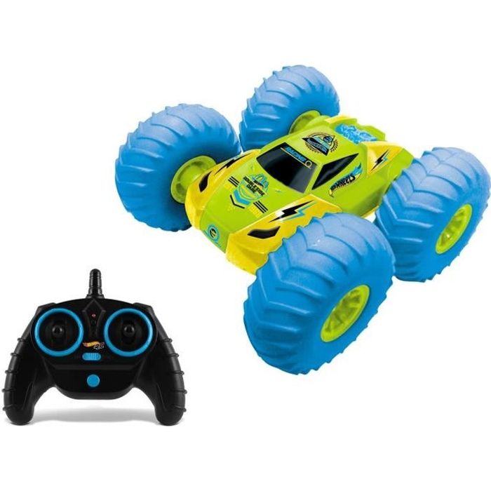 HOT WHEELS - Stunt Tornado - Voiture Radio Commandée - Echelle 1:10 - BUGGY - Mixte - Garçon - A partir de 3 ans