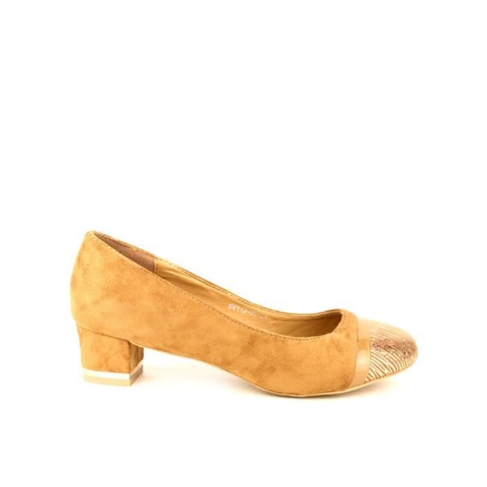 Escarpin Escarpins Caramel Chaussures Femme Caramel Cdiscount