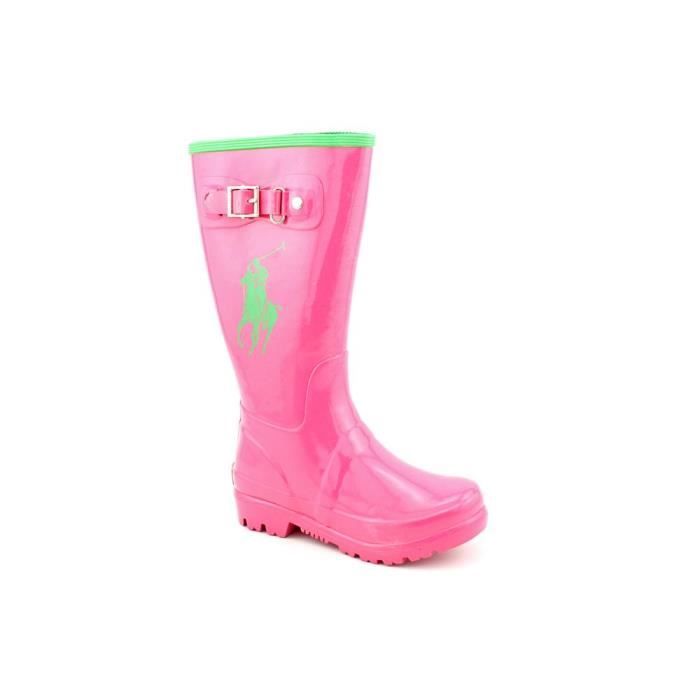 bottes ralph lauren caoutchouc