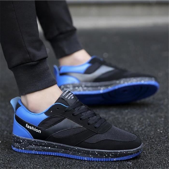 Basket Homme Respirant super Marque De Luxe Nouvelle Mode Sneaker Poids  Léger Confortable Hommes Baskets Grande Taille 39-44 bleu - Cdiscount  Chaussures