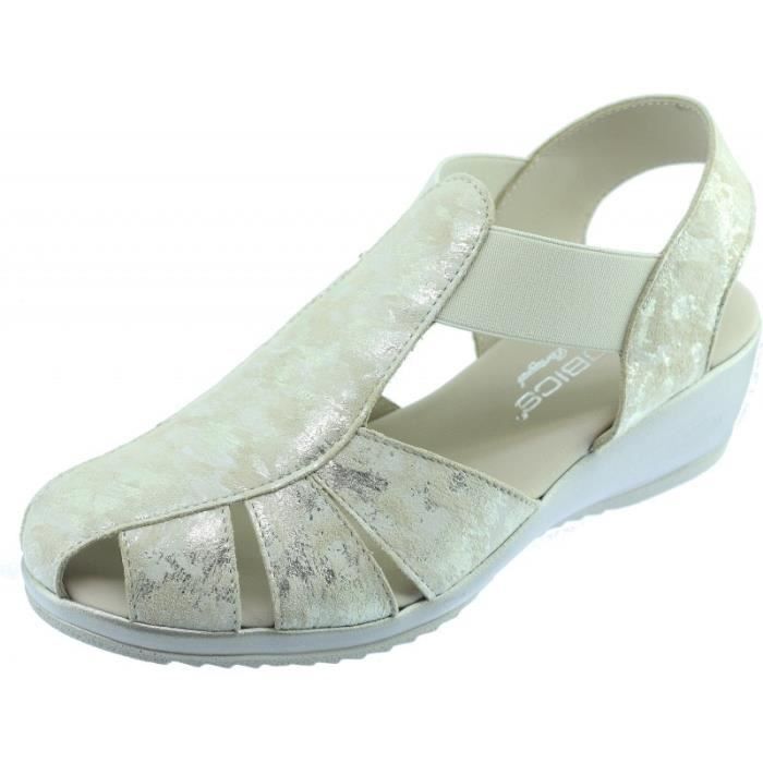 chaussure compensee fermee