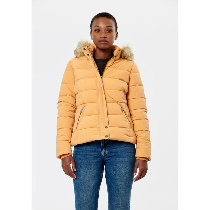Doudoune shop jaune femme
