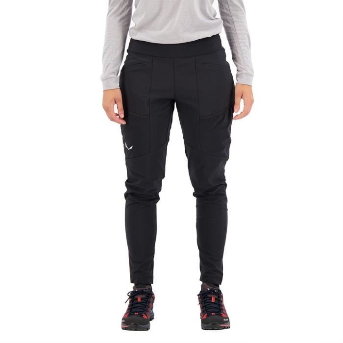Pantalón Salewa Puez Talvena DST Para Mujer - Softshell, Repelente Al Viento, Secado Rápido, 4 Direcciones Elástico