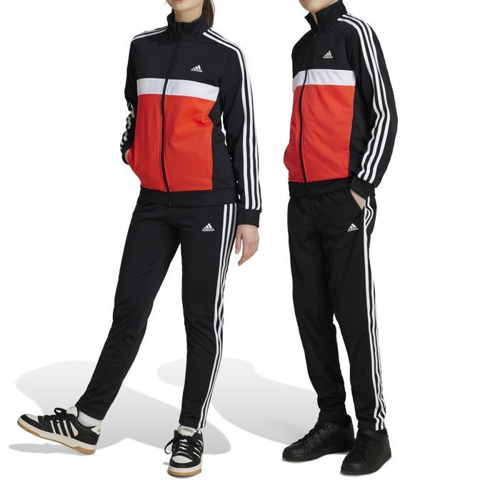Survêtement Enfant - Adidas - Essentials 3-Stripes Tiberio - Noir - Manches longues - Respirant