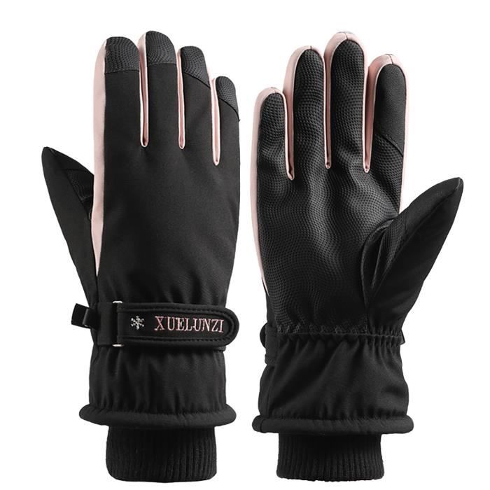 Mitaines Sans Doigts En Polaire Pour Femme Et Homme - Chaudes, élastiques, Noir Et Blanc, Idéales Hiver, Bureau, Sport - 5