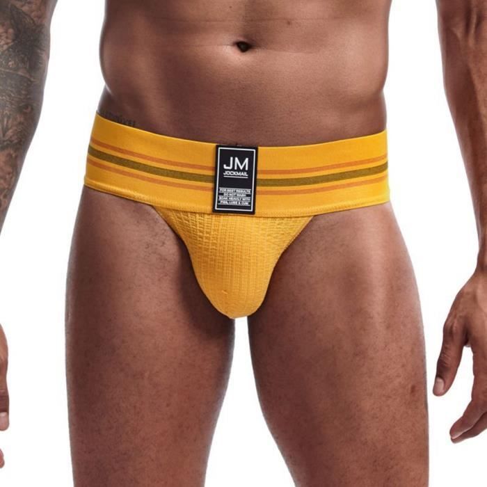 Slip sales jaune homme