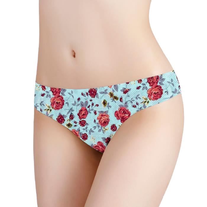 Culotte Le nylon sexy respirant taille basse confortable et soyeux