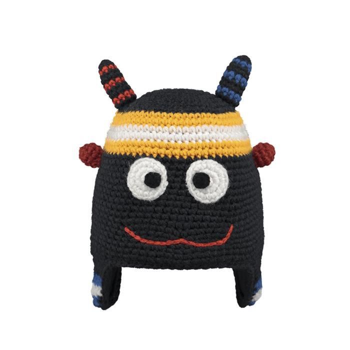 Bonnet Enfant Bleu Monstre Weedze - Taille 12/18 Mois, Occasion Très Bon état